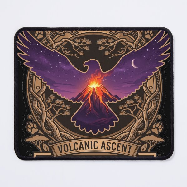 Item preview, Volcanic Eagle Double Exposure designed and sold by FusionArtStyle.