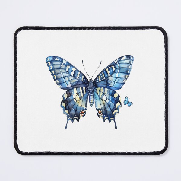Item preview, Blue Butterfly | Elegant Nature Aesthetic Art designed and sold by Mandayartstudio.