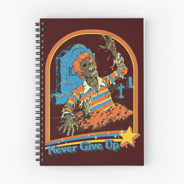 Item preview, Never Give Up Retro Adventure designed and sold by akikido.