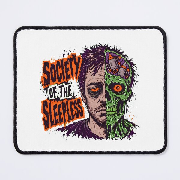 Item preview, Sleepless Parent Zombie Split Face Exhausted Mother designed and sold by chattsuede.