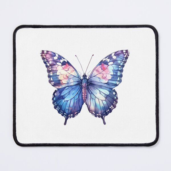 Item preview, Blue Butterfly | Elegant Nature Aesthetic Art designed and sold by Mandayartstudio.