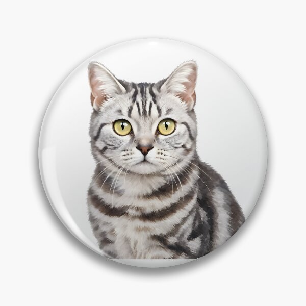 Item preview, Silver Tabby Cat designed and sold by HOMETOWN86.