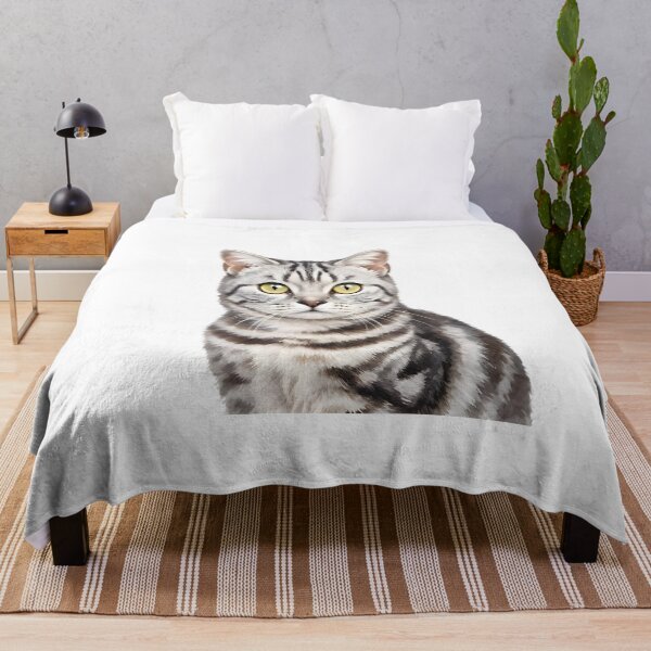 Item preview, Silver Tabby Cat designed and sold by HOMETOWN86.