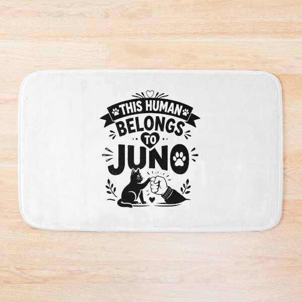 Item preview, This Human Belongs To Juno Cat Paw Design designed and sold by OlyvieArt.