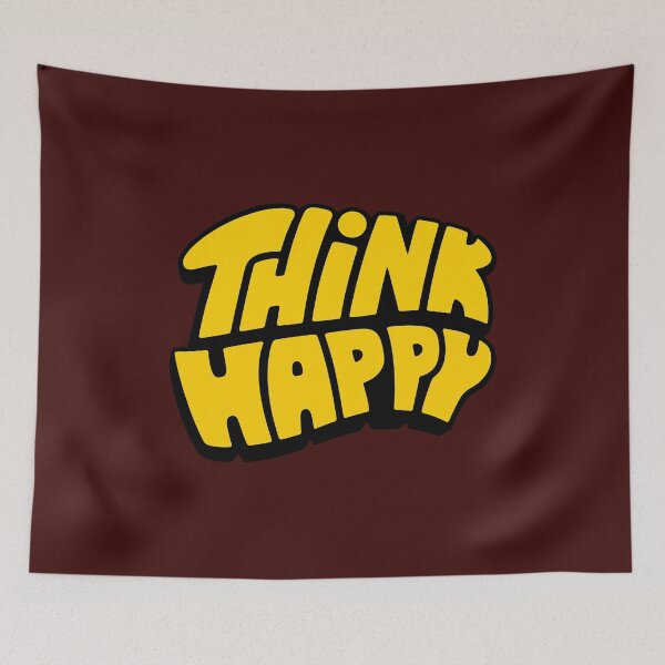 Item preview, Think Happy Retro Pop designed and sold by akikido.