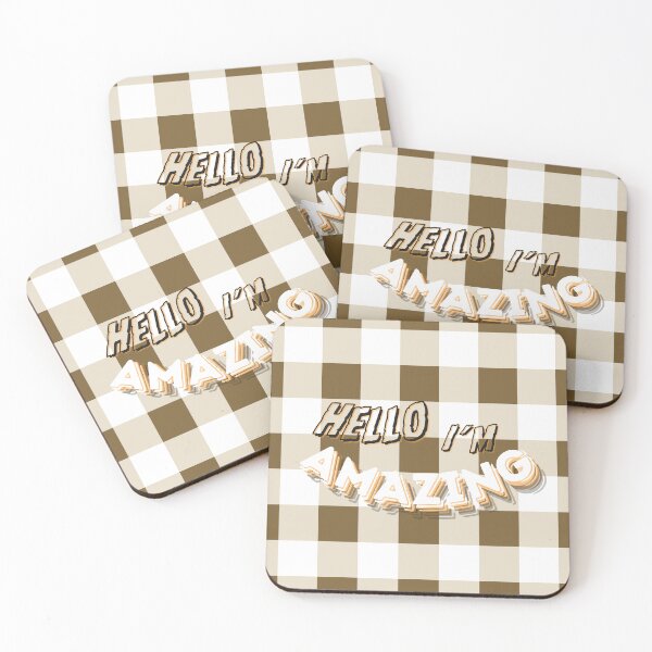 Item preview, Hello, I’m Amazing – Positive Self-Love Affirmation designed and sold by Khadique.