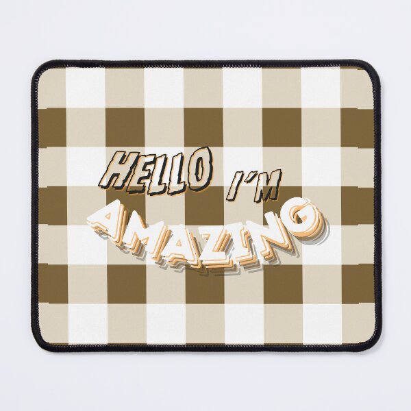 Item preview, Hello, I’m Amazing – Positive Self-Love Affirmation designed and sold by Khadique.
