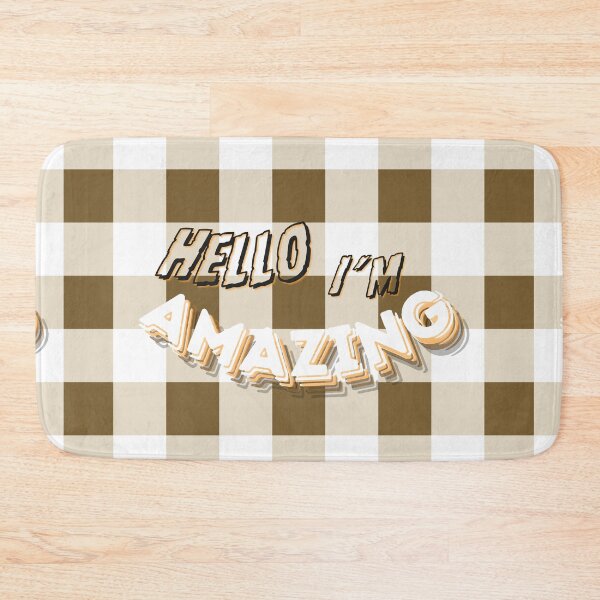 Item preview, Hello, I’m Amazing – Positive Self-Love Affirmation designed and sold by Khadique.