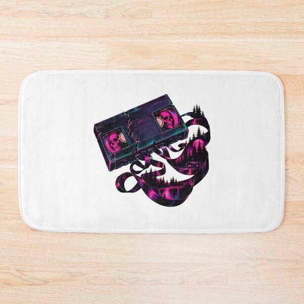 Item preview, Horror Tape Spilled Forest Cabin Slasher Fan designed and sold by chattsuede.