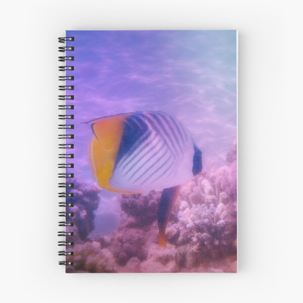 Item preview, The Threadfin Butterflyfish Swims In The Red Sea  designed and sold by JonnaHurmerinta.