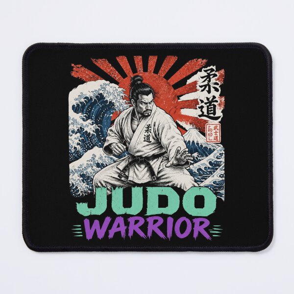 Item preview, Judo Warrior Japanese Wave designed and sold by BostickirisArts.
