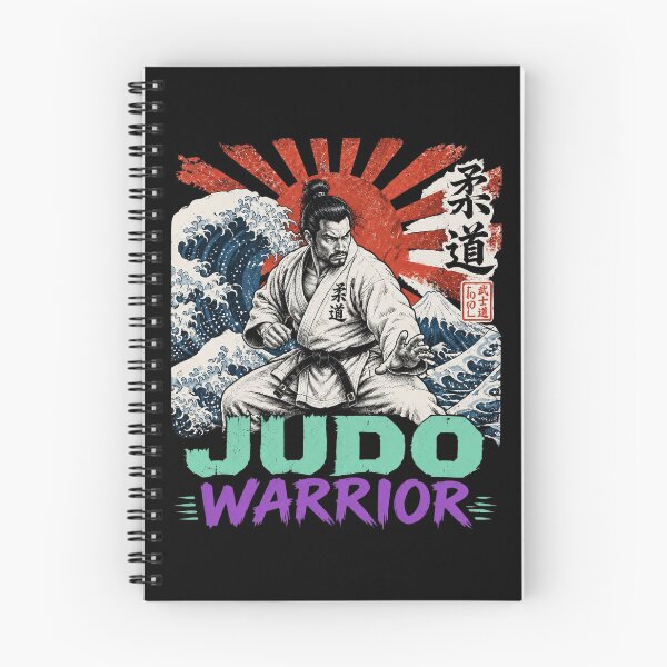 Item preview, Judo Warrior Japanese Wave designed and sold by BostickirisArts.