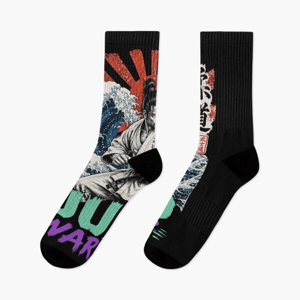 Item preview, Judo Warrior Japanese Wave designed and sold by BostickirisArts.