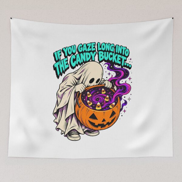 Item preview, Philosophical Ghost Cosmic Pumpkin Halloween designed and sold by chattsuede.