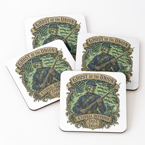 Item preview, Union Soldier Skeletal Gothic Musket History Buff designed and sold by chattsuede.
