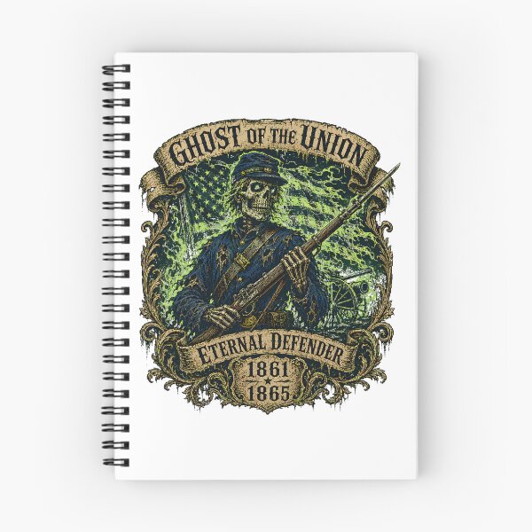 Item preview, Union Soldier Skeletal Gothic Musket History Buff designed and sold by chattsuede.
