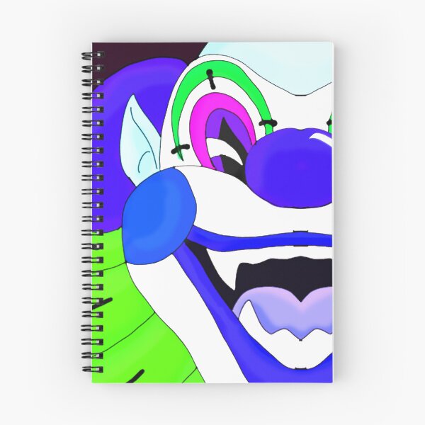 Item preview, Neon Creepy Clown. by Saber Rex designed and sold by WildBerryWorks.
