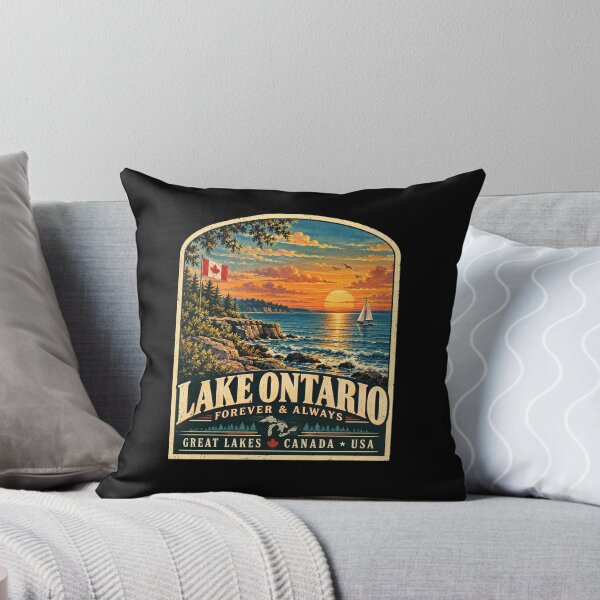 Item preview, Lake Ontario Forever & Always Vintage designed and sold by Swanny's Custom T-shirt and Gift Designs.