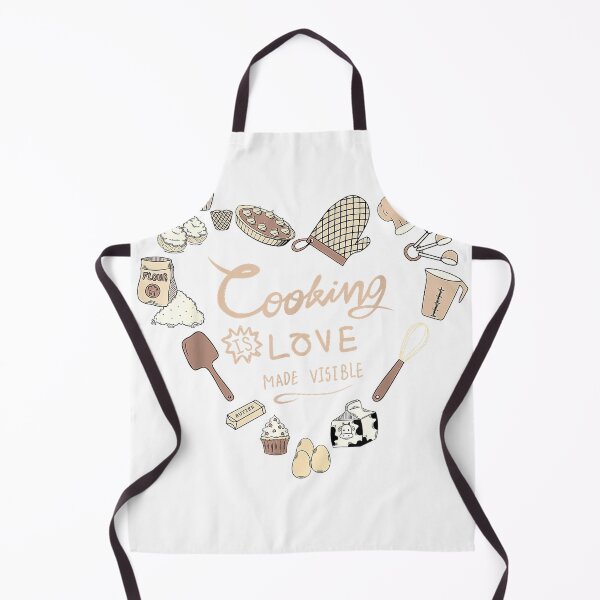 Item preview, Cooking is Love, Made Visible Women Foodie Chef Cook Lover T-Shirt designed and sold by KTY-NUSS.