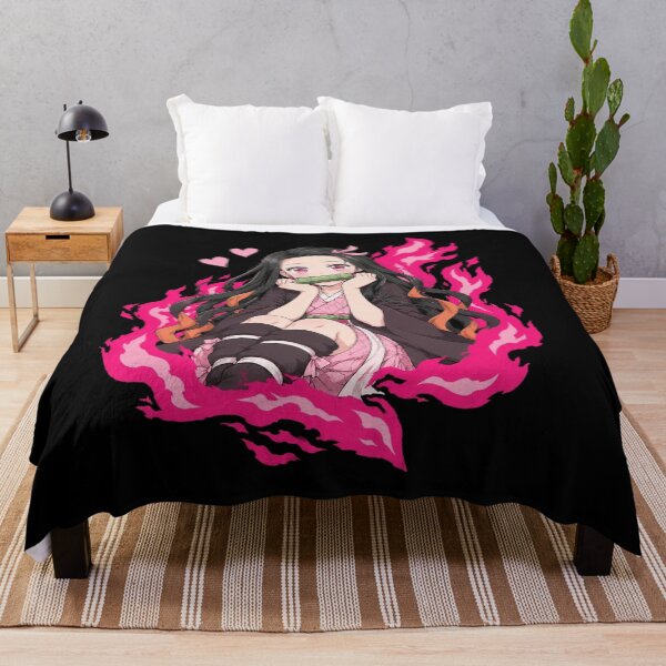 Item preview, Nezuko Kamado Flames designed and sold by BrooksBriggs.