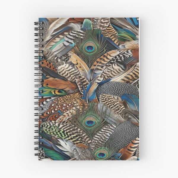 Item preview, A seamless interlocking natural feathers pattern. designed and sold by Solomon-Ent-144.