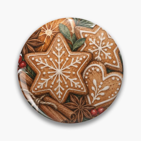 Item preview, Gingerbread and Spices Cozy Christmas Art designed and sold by DreamelleStudio.