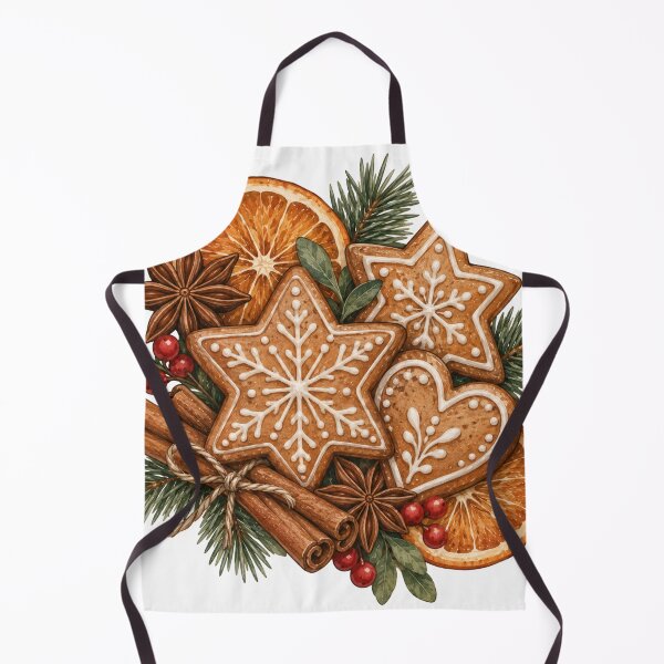 Item preview, Gingerbread and Spices Cozy Christmas Art designed and sold by DreamelleStudio.