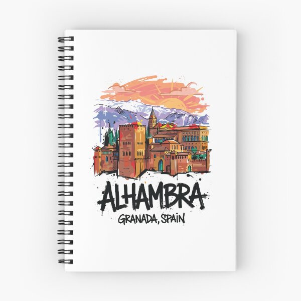 Item preview, Alhambra Palace Granada Spain Art Print designed and sold by Merch by Das Design Studio.