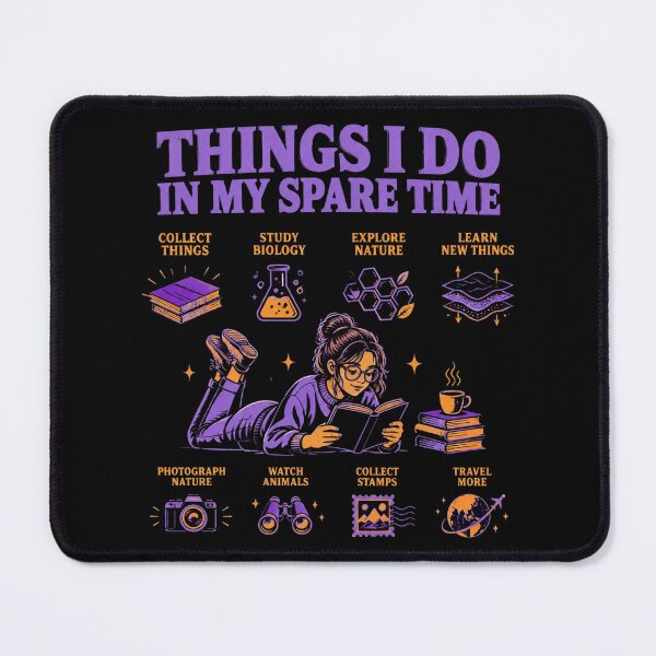 Item preview, Things I Do In Spare Time designed and sold by CampfieldliArts.