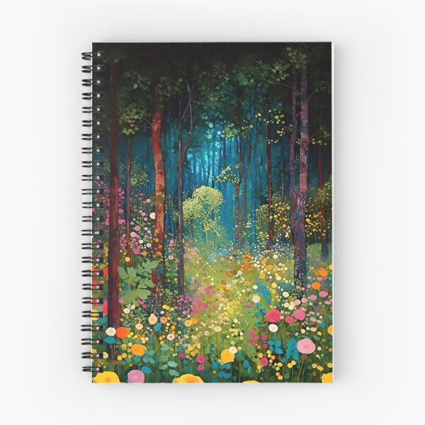 Item preview, Gustav Klimt Flower Garden Vivid Seamless Flowers Vintage Floral Patterns Digital Art Illustration designed and sold by Matt_Smith.