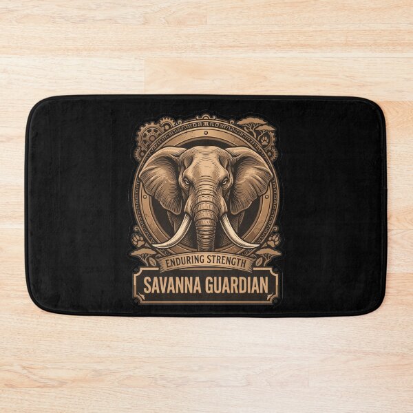 Item preview, Savanna Guardian – Vintage Bronze Elephant Emblem T-Shirt designed and sold by FusionArtStyle.