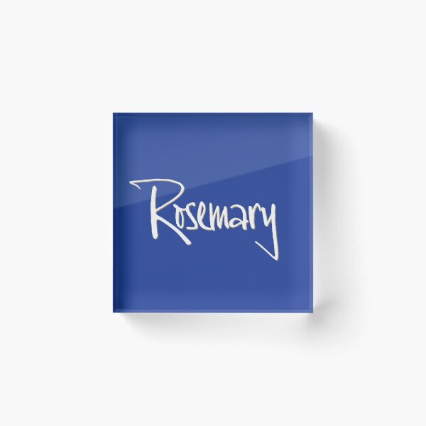 Item preview, ROSEMARY personalized type design designed and sold by CharlottePlaceArt.