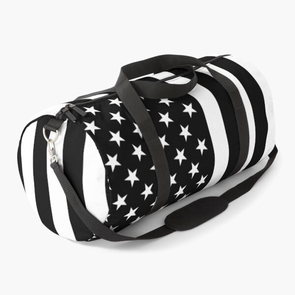 Item preview, United States of America Flag in Black & White (Vertical) designed and sold by Karate Octopus.