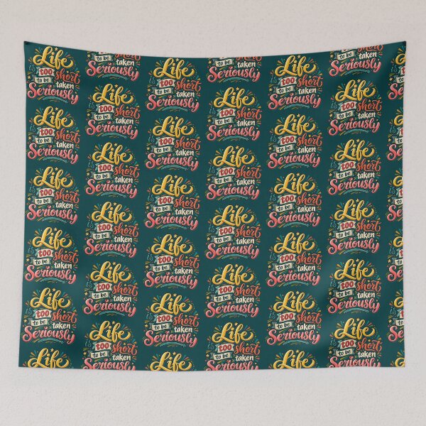 Item preview, Life Is Too Short designed and sold by Quote Gallery.