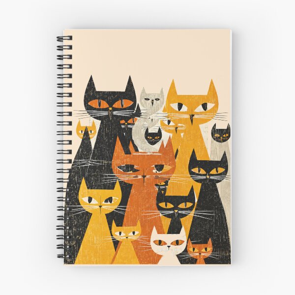 Item preview, Whimsical Cat Wall Art | Cat Painting | Cat Lover Gift designed and sold by flowerpower999.