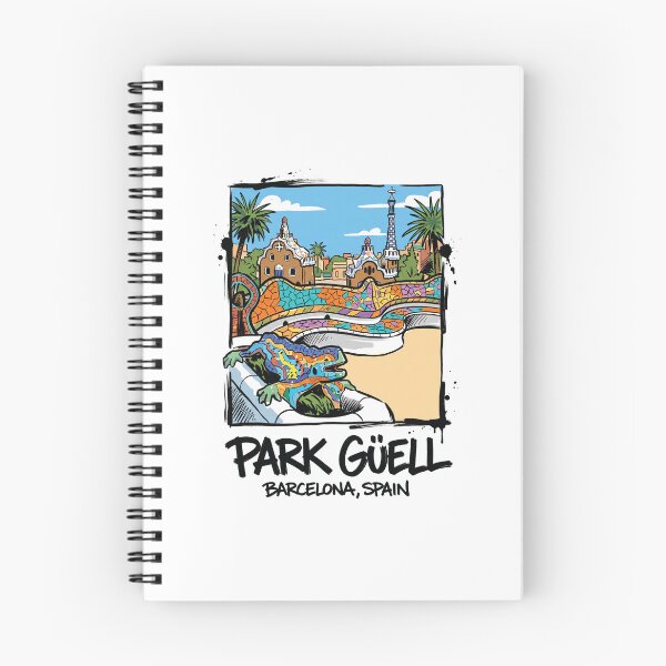Item preview, Park Guell Barcelona Spain Mosaic Art designed and sold by Merch by Das Design Studio.
