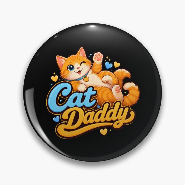Item preview, Cute Cat Daddy Orange Tabby Cat Illustration designed and sold by OlyvieArt.