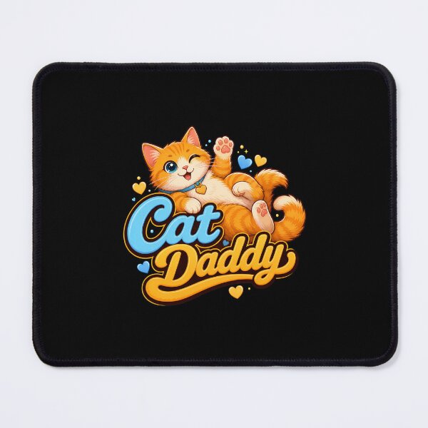 Item preview, Cute Cat Daddy Orange Tabby Cat Illustration designed and sold by OlyvieArt.