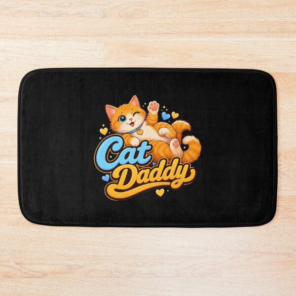 Item preview, Cute Cat Daddy Orange Tabby Cat Illustration designed and sold by OlyvieArt.