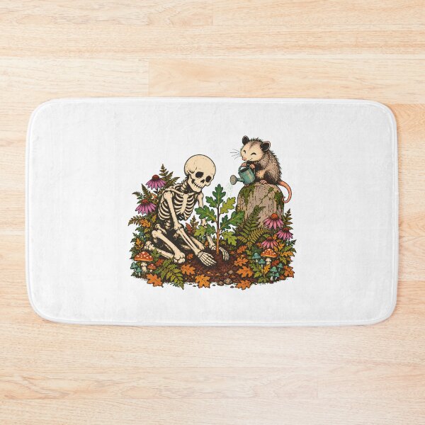 Item preview, Skeleton Gardener Planting Oak Sapling Goblincore designed and sold by chattsuede.