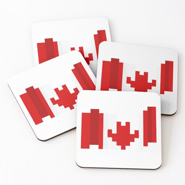 Item preview, Pixel Flag Canada designed and sold by HarveyHandcraftsandDesigns.