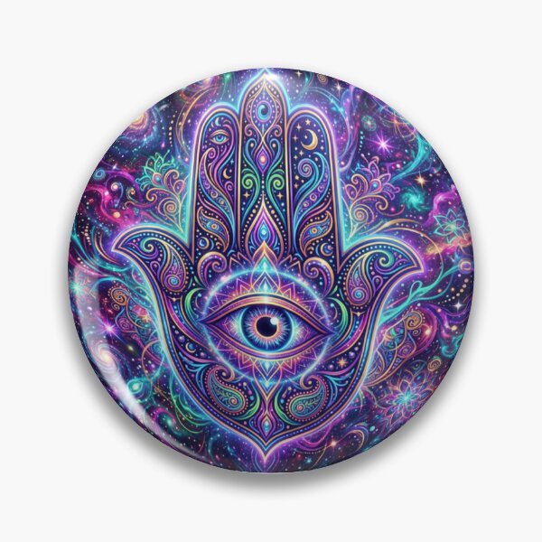 Item preview, Psychedelic Cosmic Fatima Hand Design designed and sold by Solomon-Ent-144.