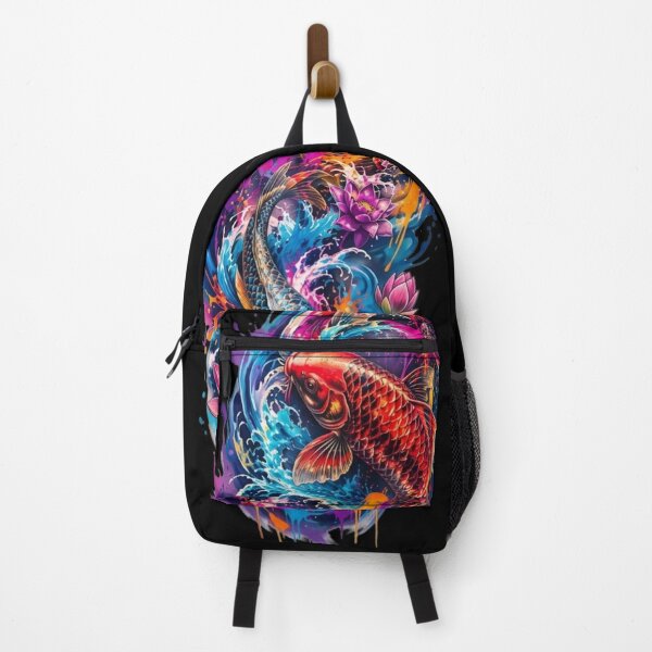 Item preview, Vibrant Japanese Koi Fish Tattoo Art designed and sold by RoyalDeluxGo.