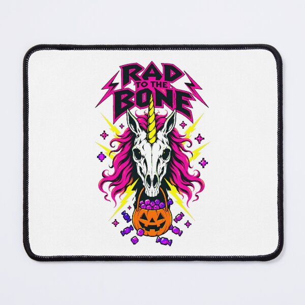 Item preview, Unicorn Skull Punk Pumpkin Candy Halloween Metalhead designed and sold by chattsuede.