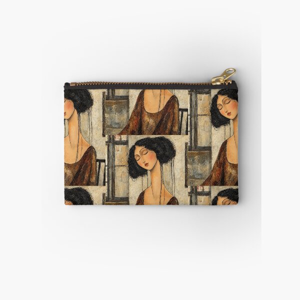 Item preview, Vintage Woman Portrait – Textured Feminine Fine Art designed and sold by flowerpower999.