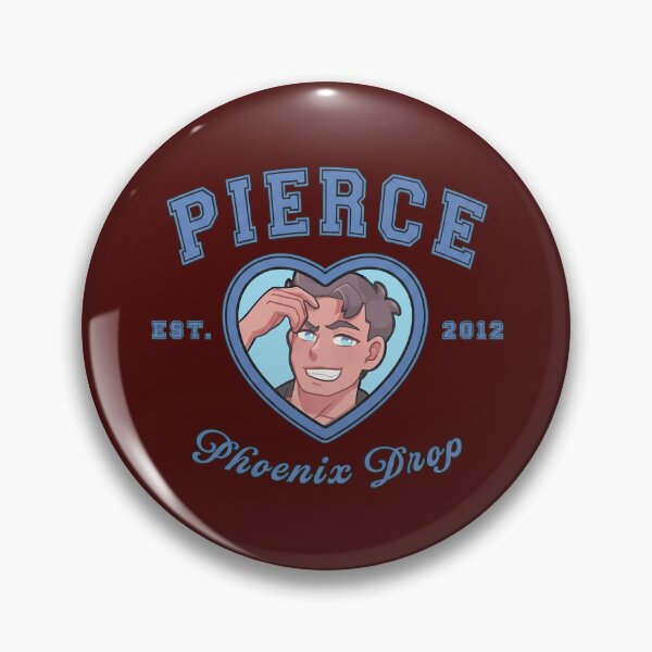 Item preview, Pierce Phoenix Character Badge designed and sold by evanstimothy.
