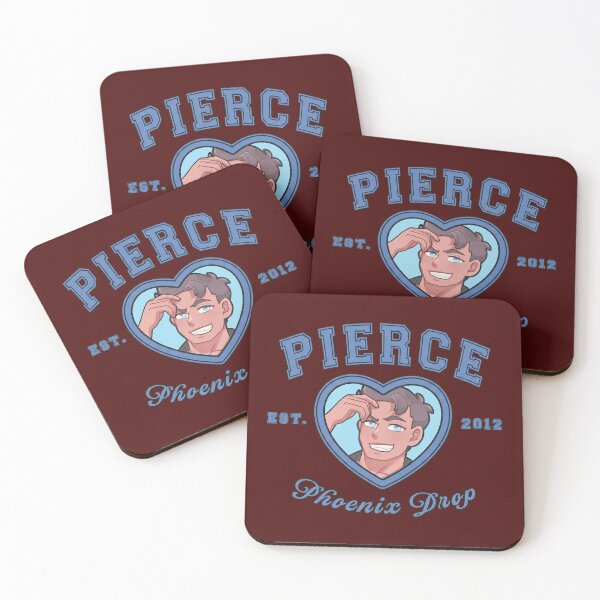 Item preview, Pierce Phoenix Character Badge designed and sold by evanstimothy.