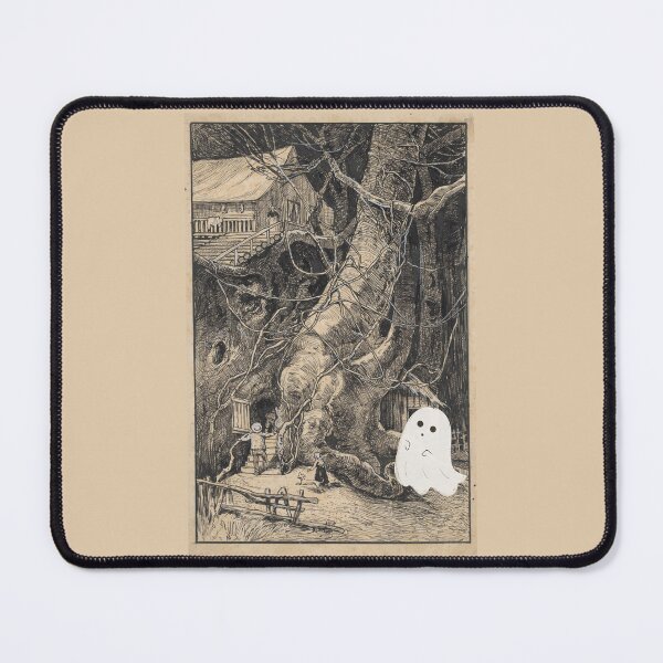 Item preview, A ghost meets a work of art. designed and sold by poppy-seed-art.