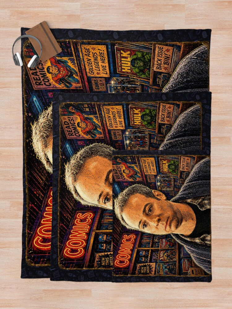Thumbnail 5 of 6, Throw Blanket, What would Stuart do? designed and sold by TeeCodes.