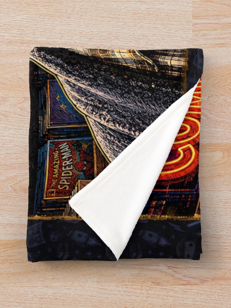 Thumbnail 3 of 6, Throw Blanket, What would Stuart do? designed and sold by TeeCodes.